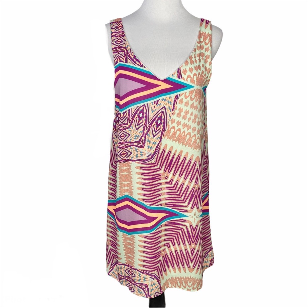 EVERLY Sleeveless Tank Mini Dress M